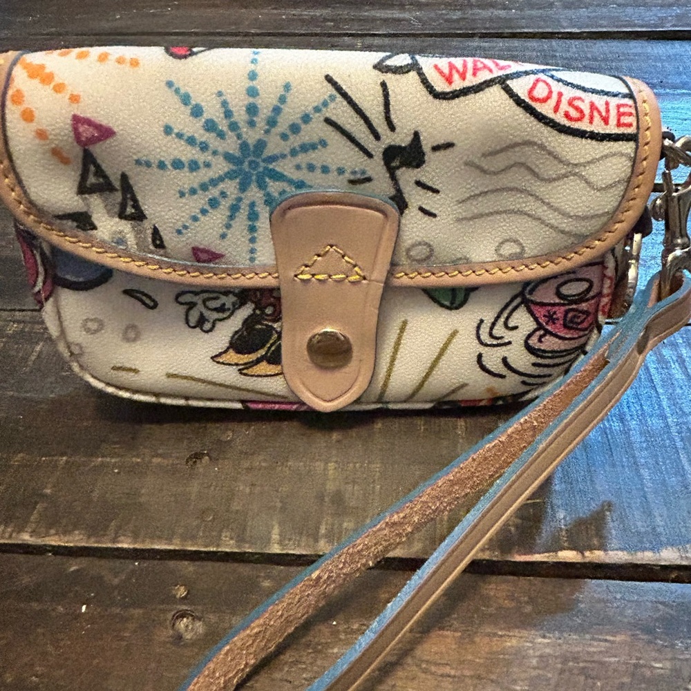 Dooney & Bourke Multicolor Walt Disney Graphic Wristlet